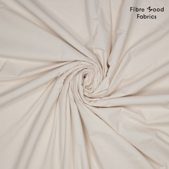 Waterproof nylon rib stop stof in lichtroze van Fibre mood.