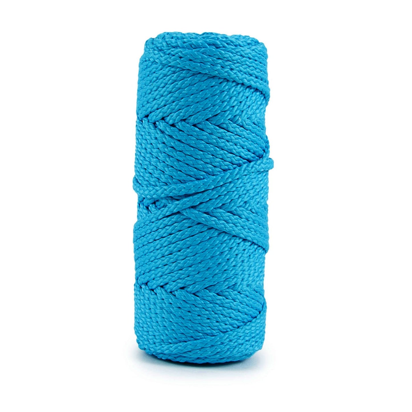 5 mm dik koord in turquoiseblauw.