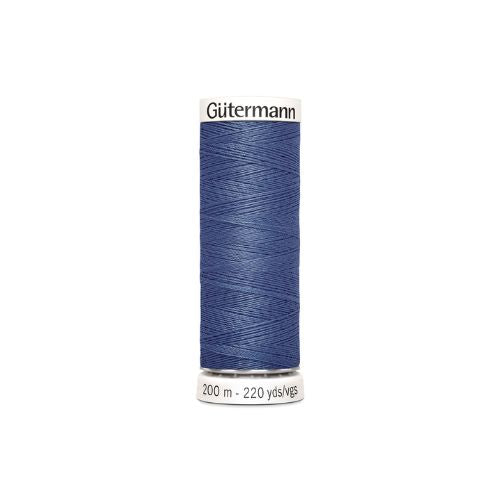 Gutermann naaigaren denim blauw – kleurnummer 112, 200 meter.