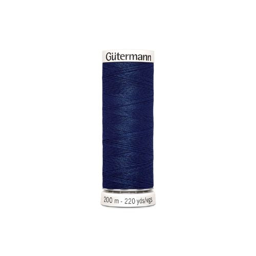 Gutermann naaigaren donkerblauw – kleurnummer 13, 200 meter.