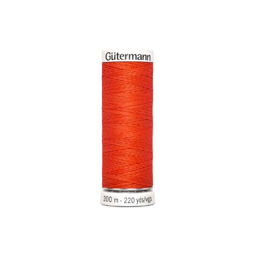 Gutermann naaigaren oranje – kleurnummer 155, 200 meter.