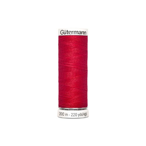 Gutermann naaigaren rood – kleurnummer 156, 200 meter.