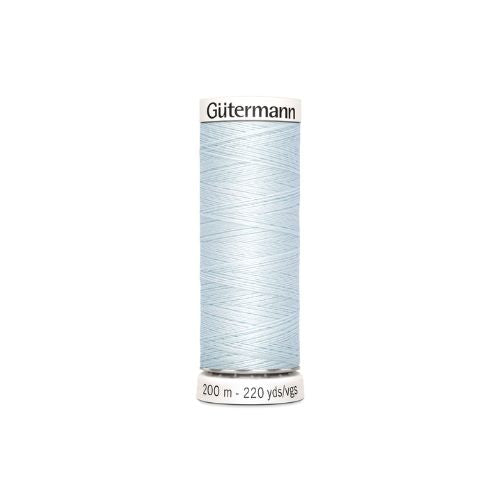 Gutermann naaigaren lichtblauw – kleurnummer 193, 200 meter.