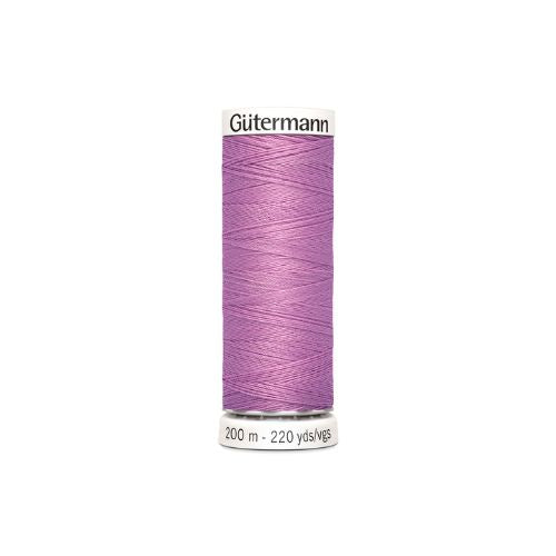 Gutermann naaigaren lila roze – kleurnummer 211, 200 meter.