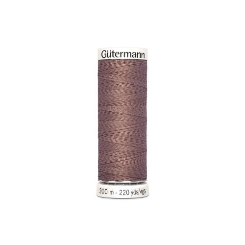 Gutermann naaigaren lever bruin – kleurnummer 216, 200 meter.