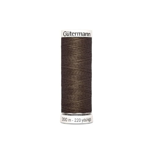Gutermann naaigaren bruin – kleurnummer 252, 200 meter.