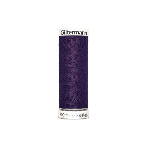 Gutermann naaigaren donker paars – kleurnummer 257, 200 meter.