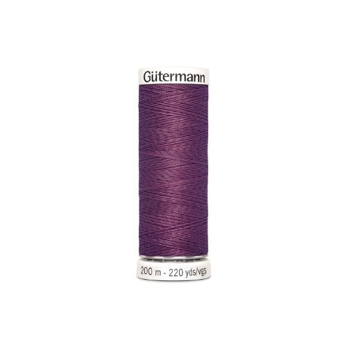 Gutermann naaigaren donker paars – kleurnummer 259, 200 meter.