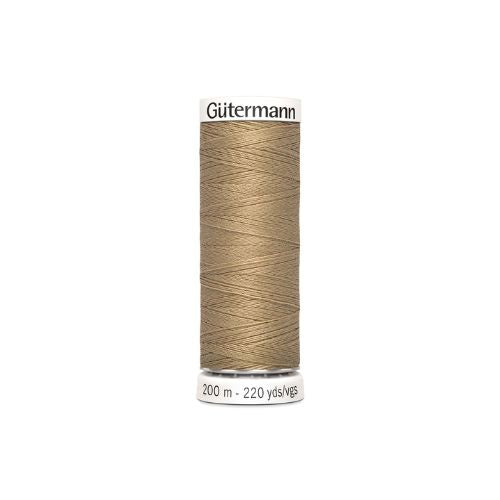Gutermann naaigaren beige – kleurnummer 265, 200 meter.