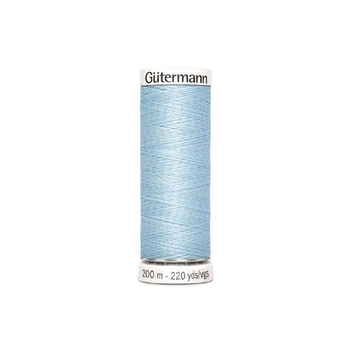 Gutermann naaigaren lichtblauw – kleurnummer 276, 200 meter.
