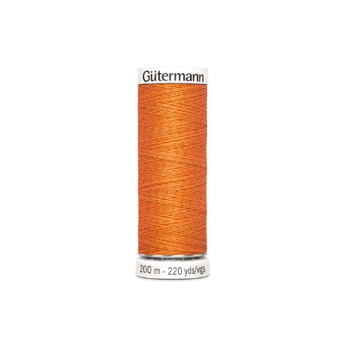 Gutermann naaigaren oranje – kleurnummer 285, 200 meter.