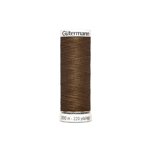 Gutermann naaigaren bruin – kleurnummer 289, 200 meter.