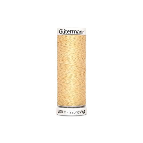 Gutermann naaigaren  geel – kleurnummer 3, 200 meter.