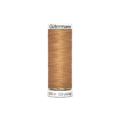 Gutermann naaigaren camel bruin licht terra – kleurnummer 307, 200 meter.