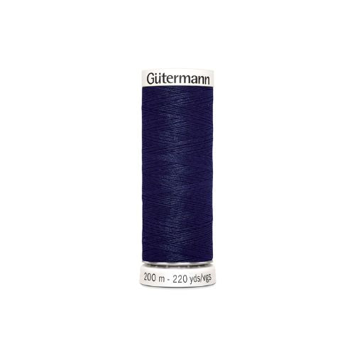 Gutermann naaigaren donkerblauw – kleurnummer 310, 200 meter.