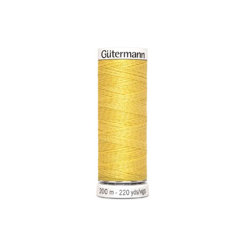 Gutermann naaigaren geel – kleurnummer 327, 200 meter.