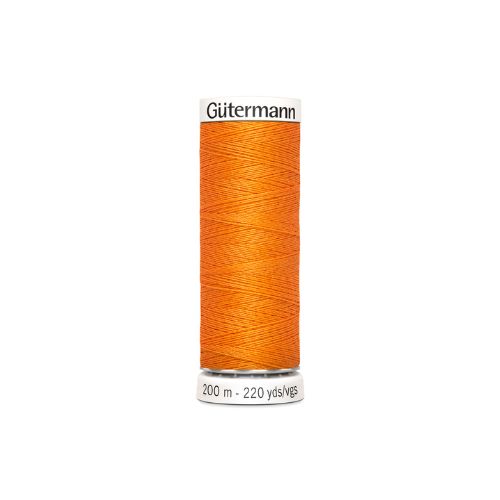 Gutermann naaigaren oranje – kleurnummer 350, 200 meter.