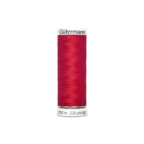 Gutermann naaigaren rood – kleurnummer 365, 200 meter.