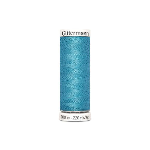 utermann naaigaren turquoise – kleurnummer 385, 200 meter.