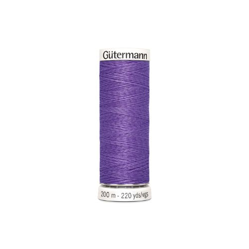 Gutermann naaigaren paars – kleurnummer 391, 200 meter.