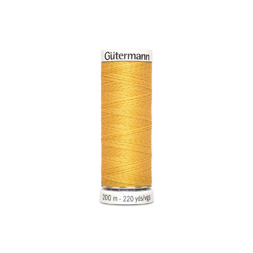 Gutermann naaigaren licht goud geel – kleurnummer 416, 200 meter.