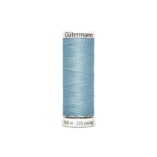 Gutermann naaigaren lichtblauw – kleurnummer 71, 200 meter.