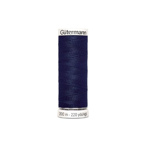 Gutermann naaigaren donkerblauw – kleurnummer 711, 200 meter.