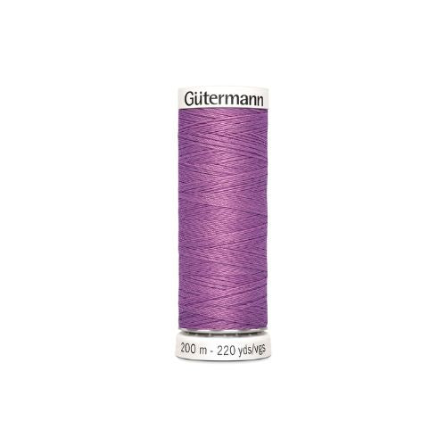 Gutermann naaigaren lila roze – kleurnummer 716, 200 meter.