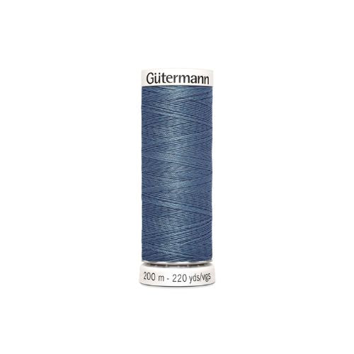 Gutermann naaigaren denim blauw – kleurnummer 76, 200 meter.