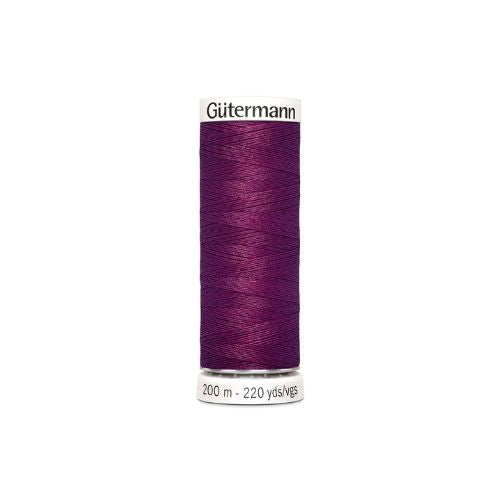 Gutermann naaigaren donker fuchsia – kleurnummer 912, 200 meter.