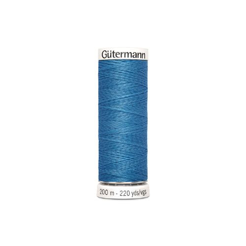 Gutermann naaigaren blauw – kleurnummer 965, 200 meter.