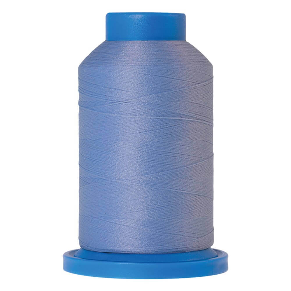 Lichtblauwe Mettler mousse lockgaren.
