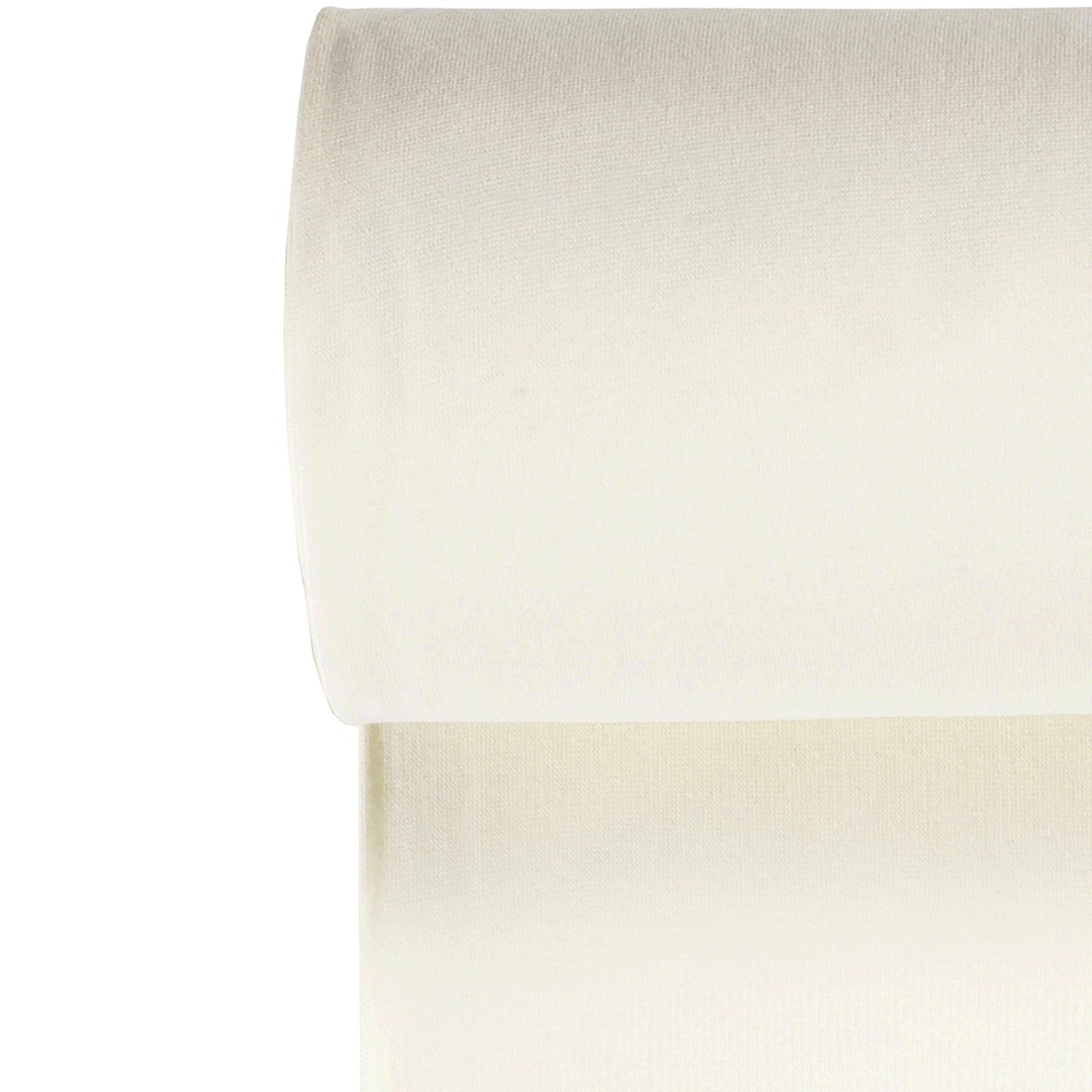 Boordstof Effen Stretch creme, ecru, offwhite