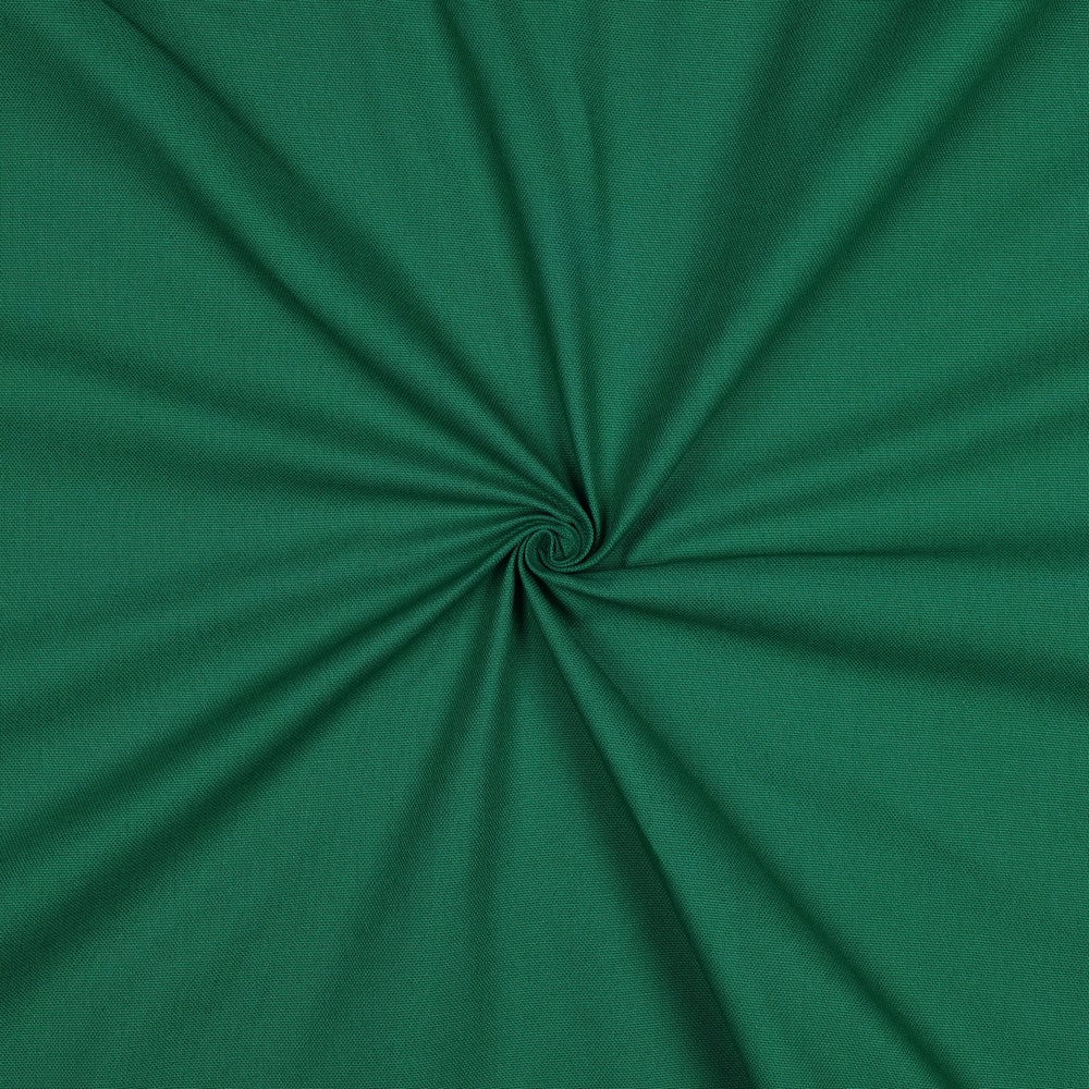 Effen groen katoenen canvas stof