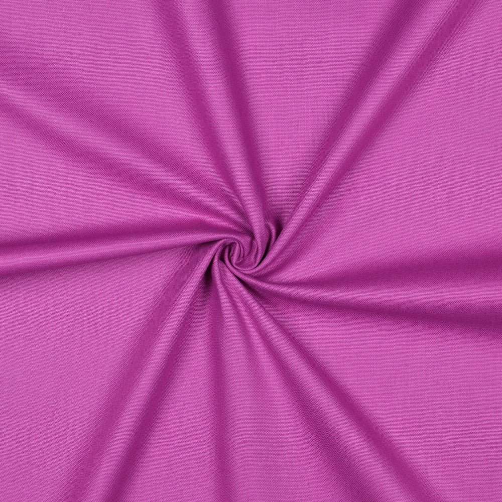 Effen violet paars katoenen canvas stof