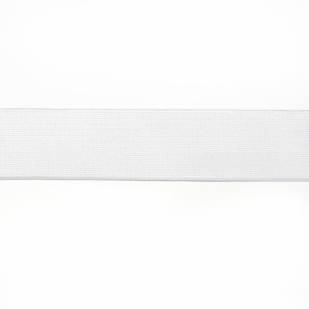 Wit elastiek 40mm breed.