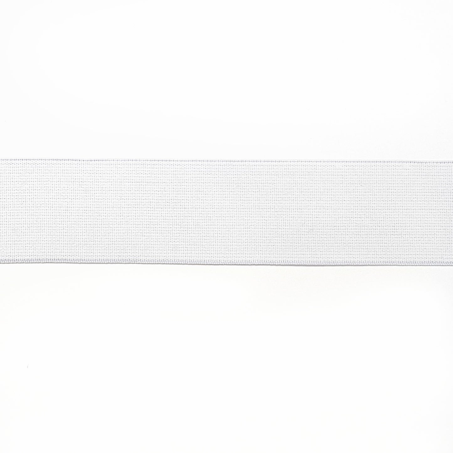 Wit elastiek 40mm breed.