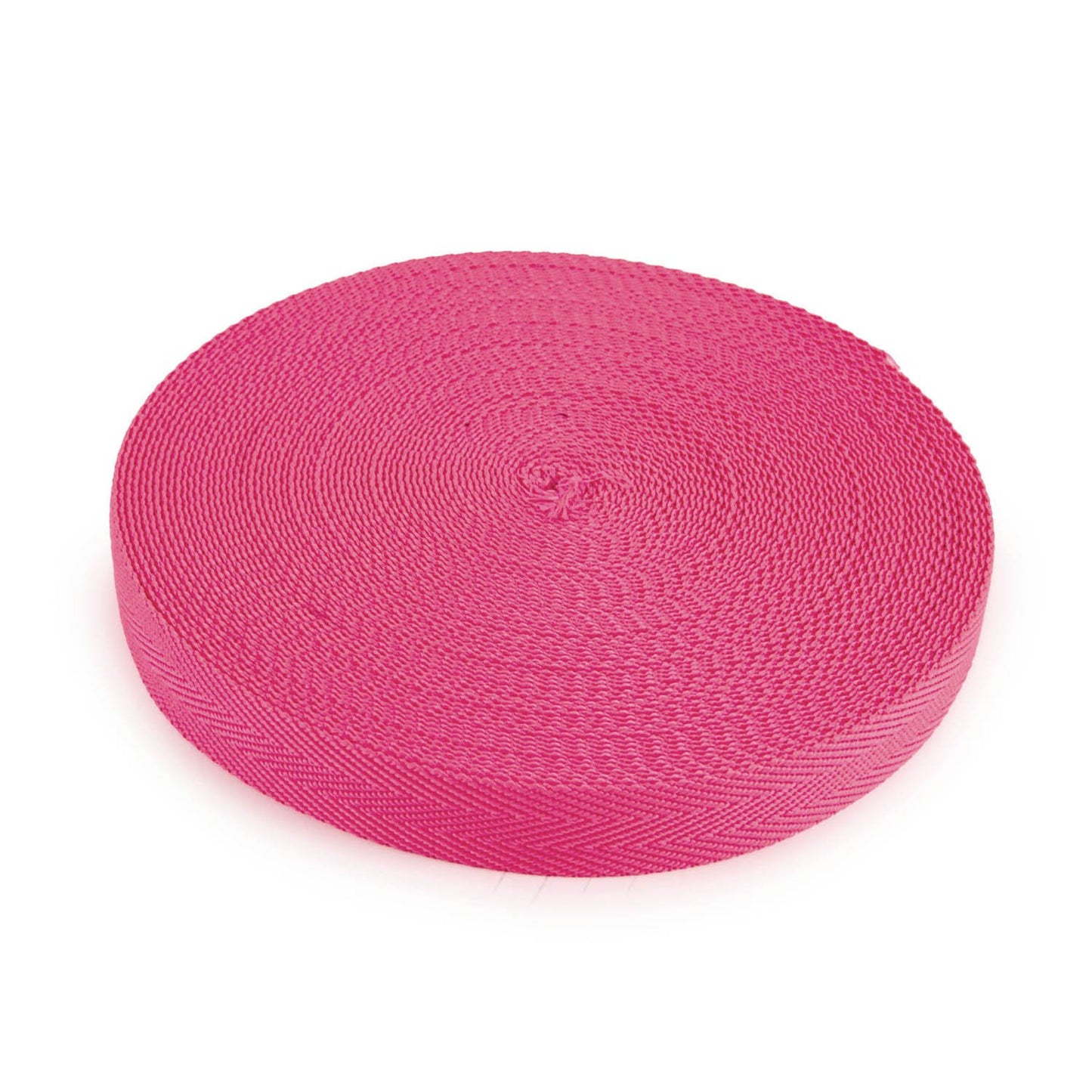 Fluor neon roze polyester tassenband of rugzakriem.