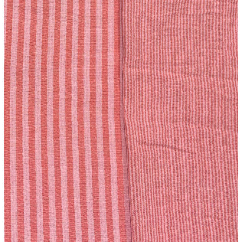 Hydrofiel stof strepen roze