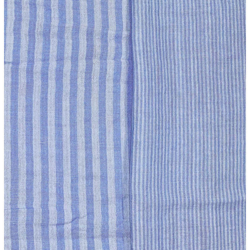 Hydrofiel stof strepen blauw