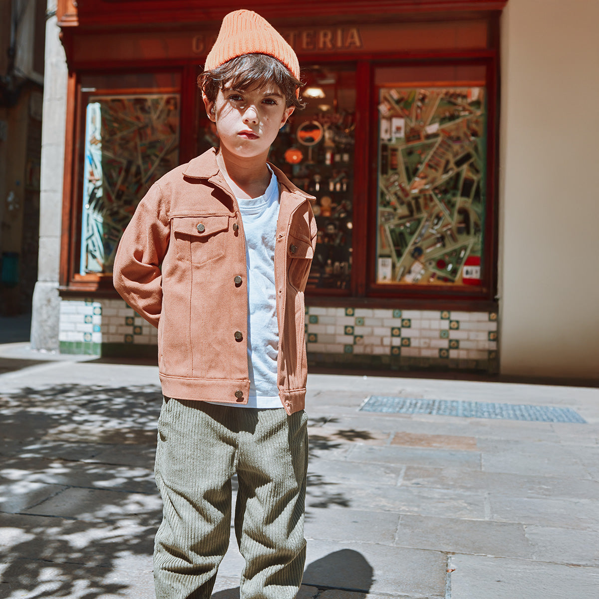 Jasje gemaakt met het patroon Chicago van Ikatee.