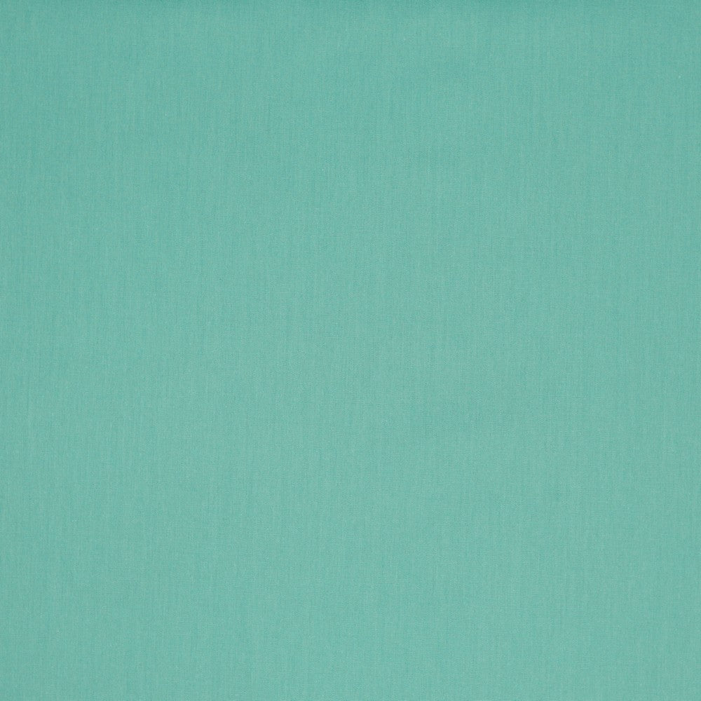 
                  
                    Licht turquoise blauwe katoenen poplin.
                  
                
