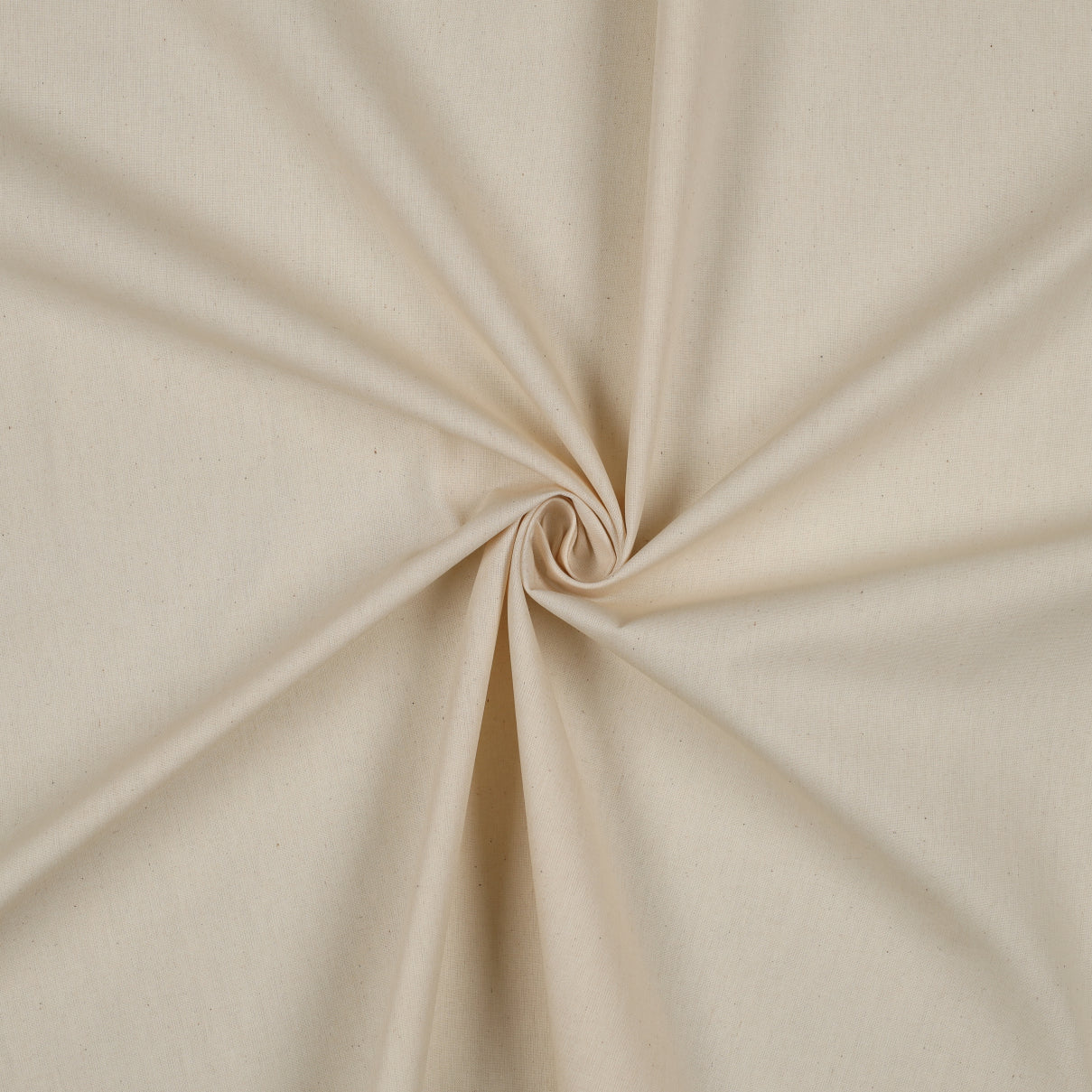 Creme kleurige katoenen poplin.