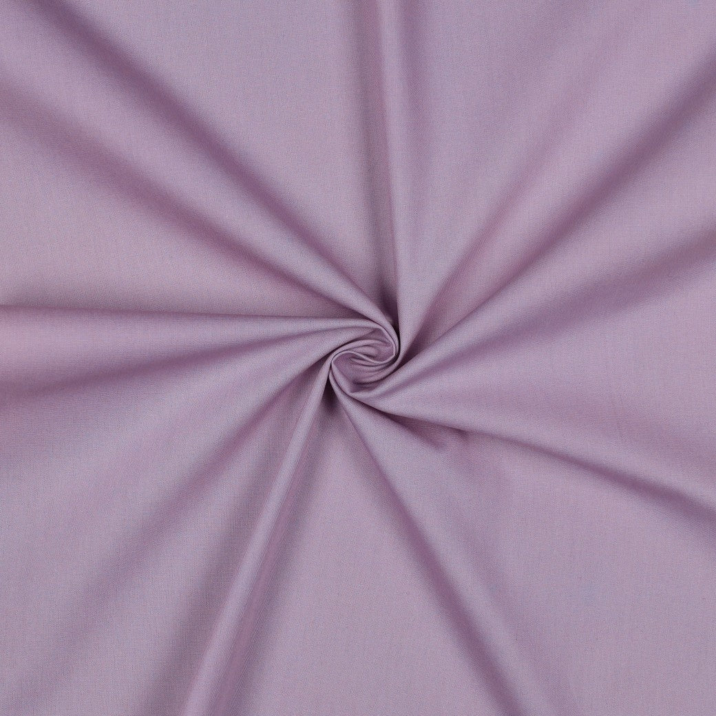 Effen lila katoen poplin, fijn geweven en soepel vallend