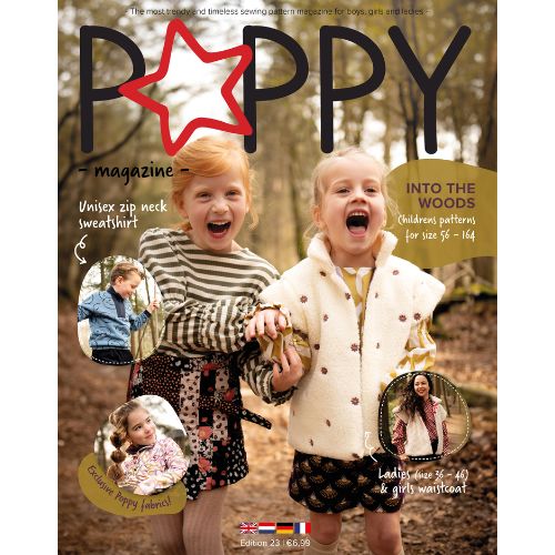 Poppy naaipatronen magazine editie 23 najaar 2024.