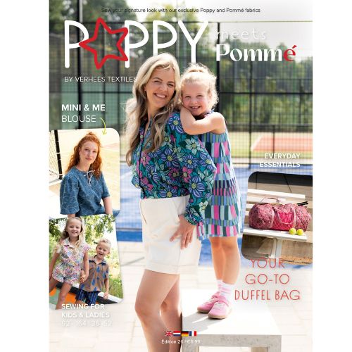 Poppy meets Pomme naaipatronen magazine 26 voorjaar 2026.