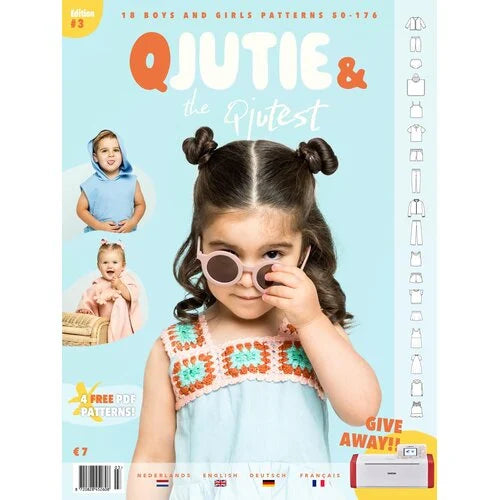 Naaipatronen tijdschrift Qjutie en the Qjutest voorjaar 2026