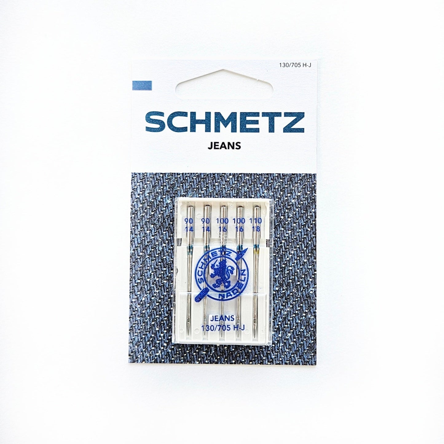 Schmetz jeans naalden assorti 90,100,110 voor de naaimachine. 