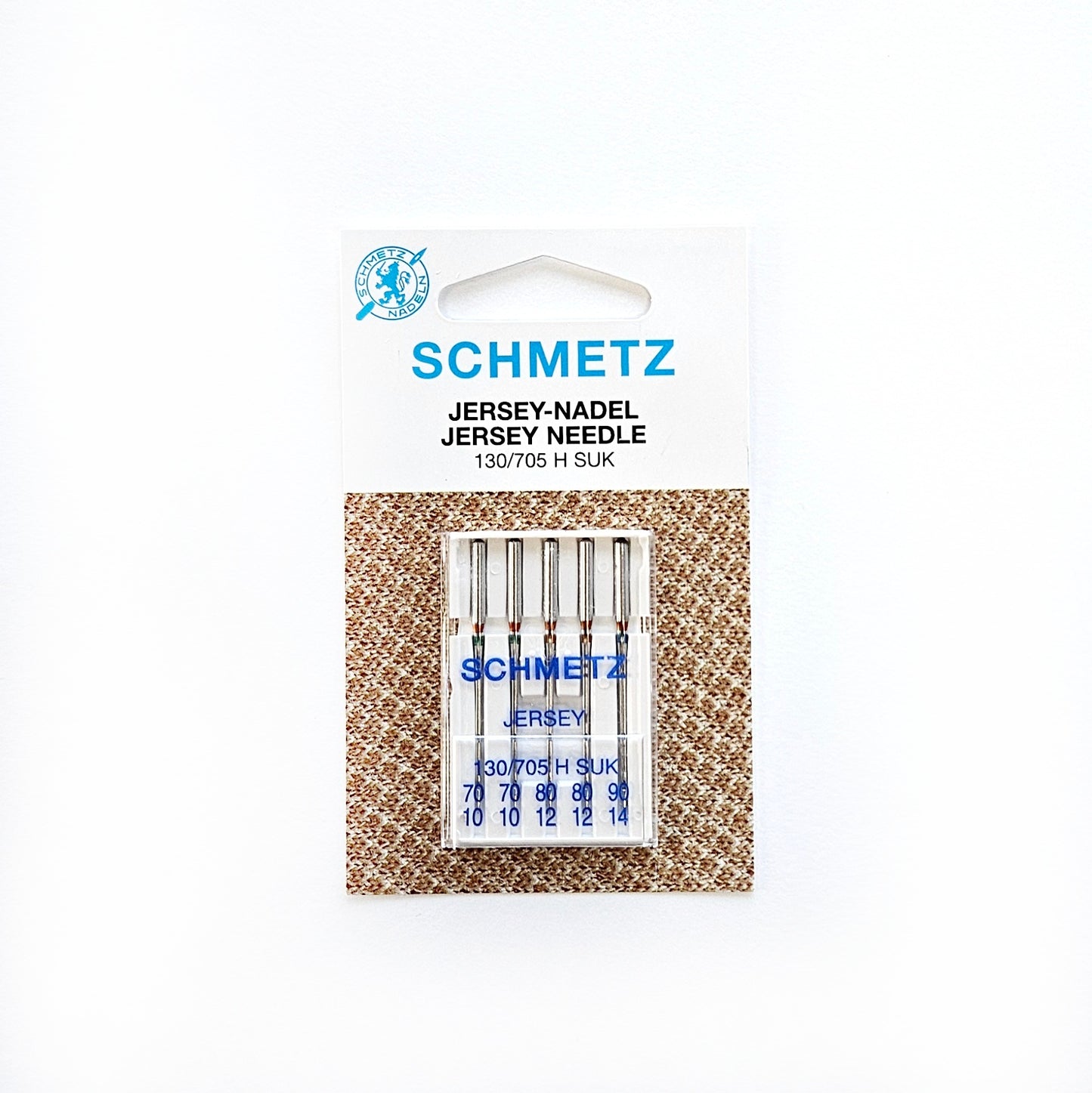 Schmetz jersey naaimachine naalden assorti 70,80,90.