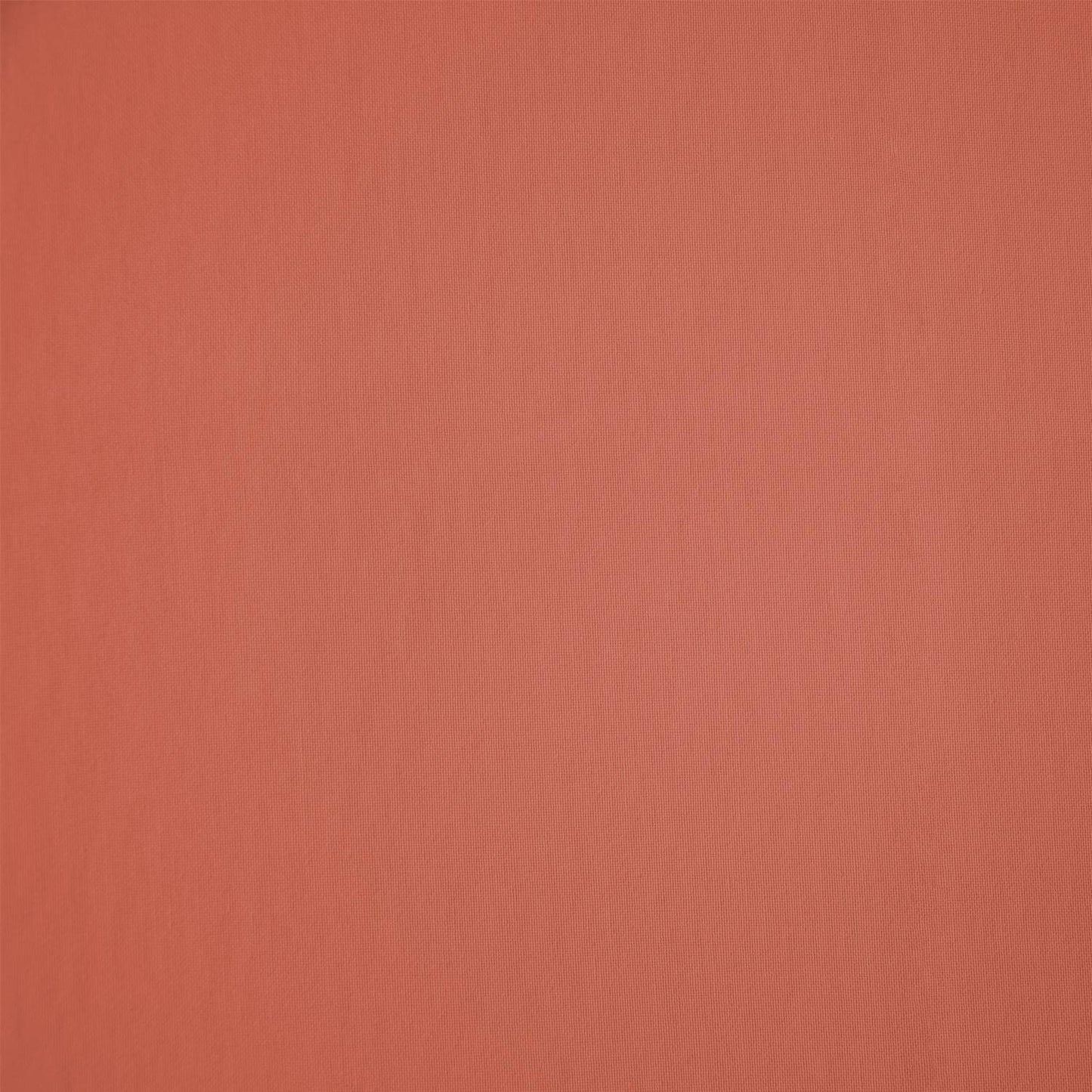 Gerecycled polyester stof in de kleur tangerine.